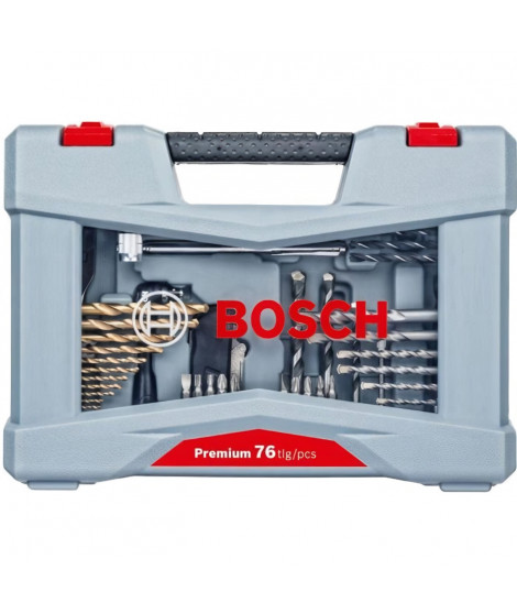 BOSCH Accessoires - coffret premium percage vissage 76 pces