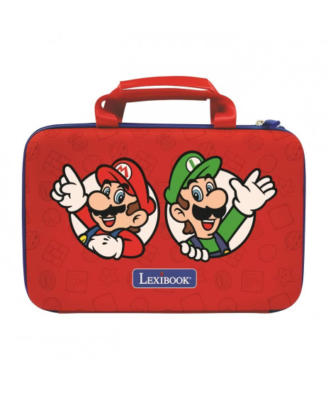 SUPER MARIO - Sacoche de transport pour consoles portables et tablettes jusqu'a 10 - LEXIBOOK