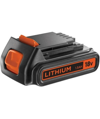 Batterie 18V 1,5Ah BLACK+DECKER - BL1518-XJ