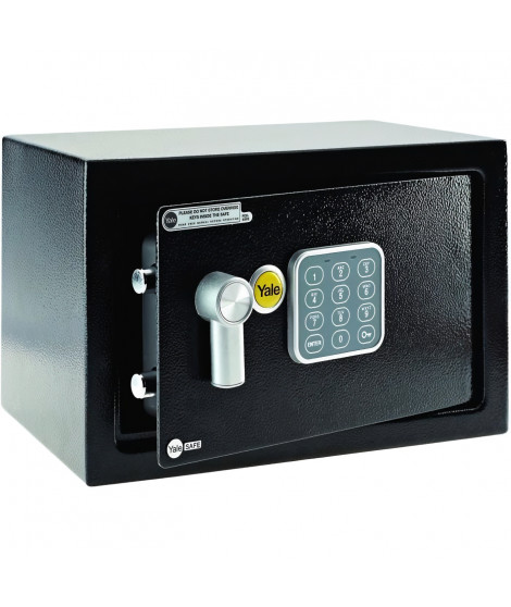 YALE -YEC/250/DB1 - Coffre-fort alarme - serrure électronique - format domestique H.25 x l.35 x P.25 cm (16 -3 L)