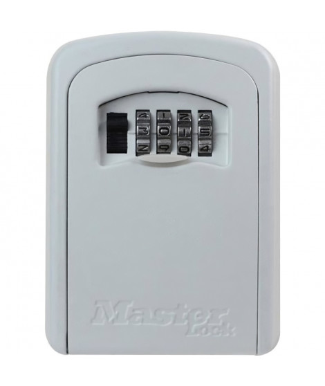 MASTER LOCK Boite a clés sécurisée - Format M - Blanc - Coffre a clé - Rangement sécurisé