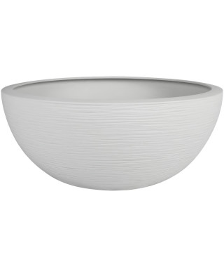 EDA PLASTIQUE - Pot vasque Graphit'Up Ø 40 - 14,9L - Blanc cérusé