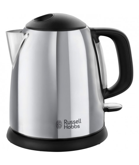 RUSSELL HOBBS 24990-70 Bouilloire Electrique Compacte 1L Victory, Ebullition Rapide, Niveau Eau Visible, Marquage Tasses, Ouv…