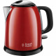 RUSSELL HOBBS 24992-70 Bouilloire Compacte Colours Plus Capacité 1 L Filtre Anti-Calcaire Amovible Lavable - Rouge