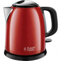 RUSSELL HOBBS 24992-70 Bouilloire Compacte Colours Plus Capacité 1 L Filtre Anti-Calcaire Amovible Lavable - Rouge