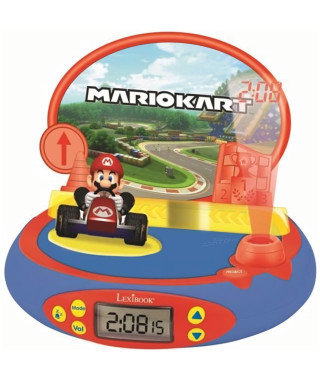 MARIO KART Réveil Projecteur avec Sons du jeu vidéo Nintendo