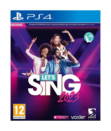 Let's Sing 2023 Jeu PS4