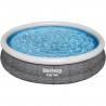 BESTWAY Piscine hors sol Fast Set - Ronde - 366 x 76 cm- Pompe et cartouche de filtration