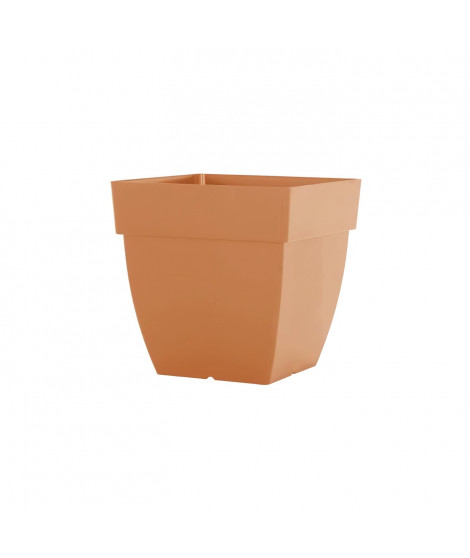 ARTEVASI Pot de fleurs Capri Carré - 30 L - 35 x 35 x 35 cm - Terre cuite claire