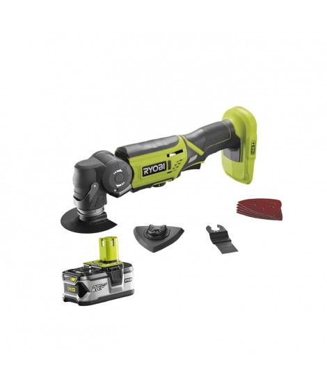 RYOBI R18MT - 140S - Multitool 18 Volts - 1 batterie 4,0Ah