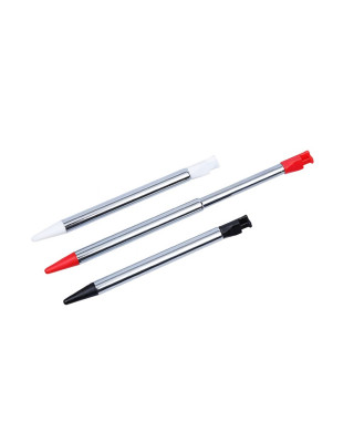 Lot de 3 stylets en alu rétractables Under Control pour 2DS - 3DS