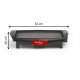 MOULINEX CB560811 Accessimo Barbecue électrique d'intérieur 1800 W, Revetement antiadhésif, Bac de récupération, Thermostat r…