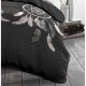 Parure de couette microfibre ATTRAPE REVES - 1 housse de couette 220 x 240 cm + 2 taies d'oreiller 63 x 63 cm - Gris anthracite