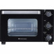 CONTINENTAL EDISON CEMF22B - Minifour électrique 22L noir - 1300W - Rotissoire, Convection naturelle