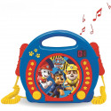 LEXIBOOK - PAT' PATROUILLE - Lecteur CD Karaoké Enfant avec 2 microphones - Enfant - Garçon - A partir de 3 ans