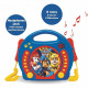 LEXIBOOK - PAT' PATROUILLE - Lecteur CD Karaoké Enfant avec 2 microphones - Enfant - Garçon - A partir de 3 ans