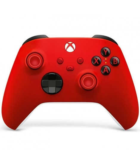 Manette Xbox Series sans fil nouvelle génération  Pulse Red  Rouge  Xbox Series / Xbox One / PC Windows 10 / Android / iOS