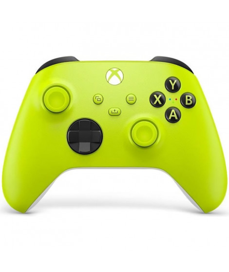 Manette Xbox Series sans fil nouvelle génération  Electric Volt  Jaune  Xbox Series / Xbox One / PC Windows 10 / Android /…