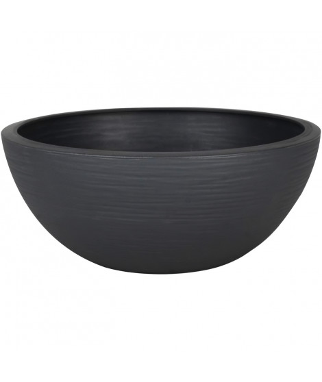 EDA PLASTIQUE - Pot vasque Graphit'Up Ø 30 - 5,5L - Gris anthracite