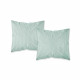 TODAY Parure de lit Scandi - 1 housse de couette 220 x 240 cm + 2 Taies d'Oreiller 63 x 63 cm - 100% Coton 57 Fils - Vert TODAY