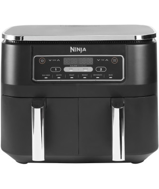NINJA FOODI AF300EU - Friteuse sans huile Dual Zone - Fonctions Sync, Match - 6 modes de cuisson - 7,6L - 2400W