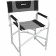 Fauteuil Director Caravaning - Aluminium - Noir chiné