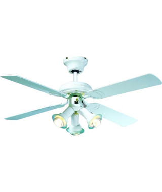 FARELEK Maldives Ventilateur de plafond  Ø 107 cm, 3 spots