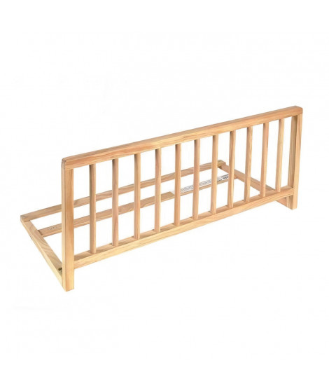 NIDALYS Barriere de Lit LIVIA 122 cm Bois Naturel