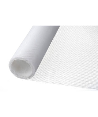 NATURE Moustiquaire en fibre de verre enduite de PVC - Blanc - Maille 1,6 x 1,8 mm - 1 x 3 m