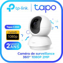 TP-LINK Caméra de surveillance WiFi Tapo C200 - FHD 1080P - Vision Nocturne