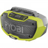 RYOBI Radio de chantier stéréo Bluetooth 18Volts