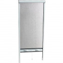 Moustiquaire enroulable en aluminium pour porte - H.220 x L.160 cm - Blanc