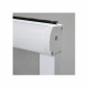 Moustiquaire enroulable en aluminium pour porte - H.220 x L.160 cm - Blanc