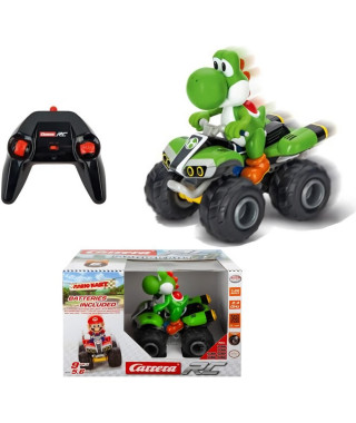 CARRERA-TOYS - 2,4GHz Mario Kart, Yoshi - Quad