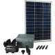 UBBINK Pompe de bassin solaire Solarmax 1000 avec panneau + accu + jets d'eau volcan et cloche