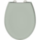 ALLIBERT Abattant de toilette a fermeture silencieuse Boreo - Vert de gris brillant