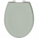 ALLIBERT Abattant de toilette a fermeture silencieuse Boreo - Vert de gris brillant