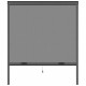 Moustiquaire de fenetre L220 x H160 cm en aluminium gris anthracite -  Recoupable en largeur et hauteur