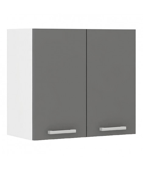 ULTRA Meuble haut de cuisine L 60 cm - Gris