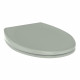 ALLIBERT Abattant de toilette a fermeture silencieuse Boreo - Vert de gris brillant