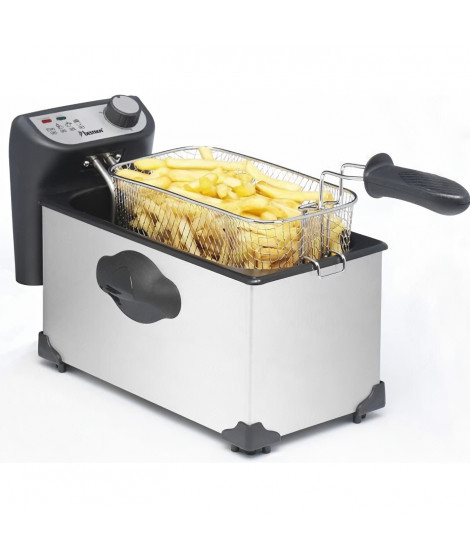 Bestron Friteuse avec zone de refroidissement 3,5 L 2000 W AF351