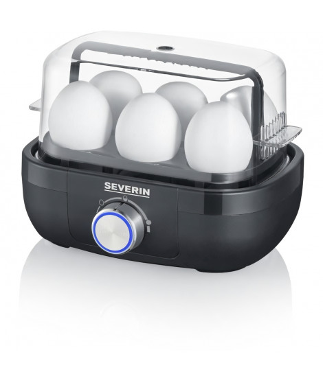 SEVERIN EK3166 Cuit-oeufs pour 1 a 6 oeufs - 420 W - Noir