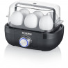 SEVERIN EK3166 Cuit-oeufs pour 1 a 6 oeufs - 420 W - Noir