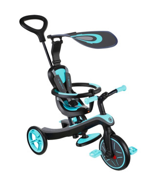 Tricycle 4 en 1 évolutif GLOBBER Explorer - Bleu