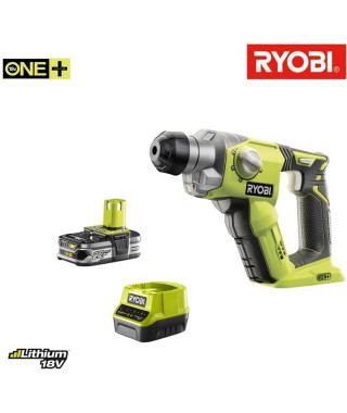 RYOBI R18SDS - 125S - Marteau perforateur 18V 1,3J - SDS+ 1 x 2,5 Ah