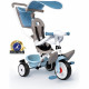 Tricycle Baby Balade Plus Bleu - SMOBY