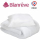 Pack linge de lit - Couette 140x200 cm et 1 oreiller 60x60 cm - BLANREVE - Tempérée - 100% Polyester - 1 personne - Blanc