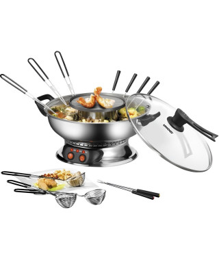 UNOLD UN.48746 Appareil a fondue chinoise - inox