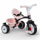 Tricycle Baby Driver Plus Rose - SMOBY