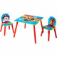 LA PAT' PATROUILLE Ensemble table et 2 chaises pour enfants